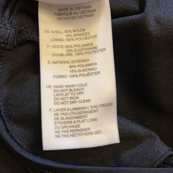 Adidas Ladies Racerback Jogging Running Black Top Size LG - Picture 4 of 4